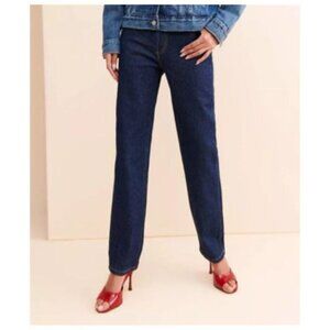 Boyish THE DEMPSEY Denim High Rise Slim Straight Sz 26 in THE LADY VANISHES